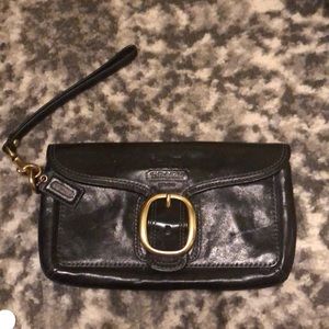 Vintage Coach wristlet